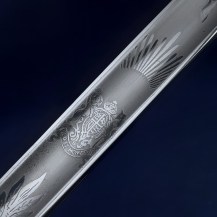 British WW2 1925 Pattern Royal Air Force Officers Sword of Group Captain David Lumgair CBE 20